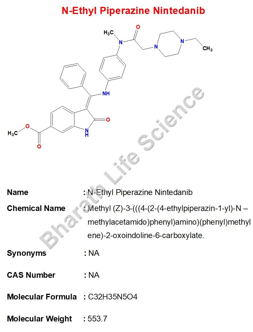 N-Ethyl Piperazine Nintedanib